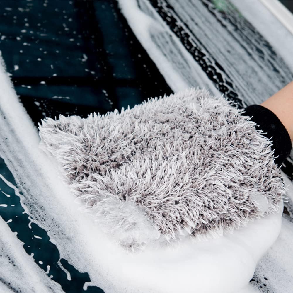 Purestar Double Twist Wash Mitt 2-Layer Structure Car Wash Sponge