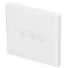 WiFi Touch Light Switch Voice Control Dimmable Smart Wall Touch Switch with Timer for Tuya 90?250V