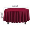 Disposable Round Tablecloth