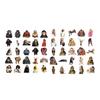 50Pcs Funny Monkey Sticker Waterproof Hilarious Vinyl Decals Waterproof Chemical-free Stickers for Luggage Laptops Water Bottles Skateboards