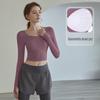 OEING Damen Langarm Yoga Top