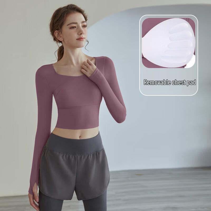 OEING Women s Long Sleeve Yoga Top M