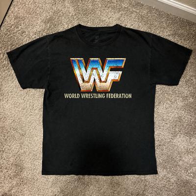 WWF Retro Chrom 1985 Vintage Herren T-Shirt