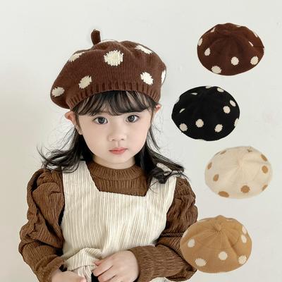 Baby Beret Hat Spring Autumn Knitted Beanie for Infant Boys Girls Soft Warm Cap for Small Babies All Season