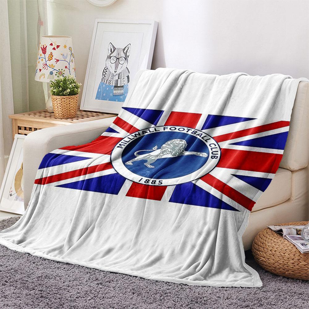 Coperta Football Club Millwall, Alta qualità, Confortevole per Tutte le Stagioni, Arredamento per la Casa, Calore e Comfort