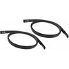 Roof Molding Drip Weatherstrip Compatible with Honda Civic Sedan 2012 2013 2014 2015 4-Door, Pair Car Roof Drip Side Finish Moulding, Replaces