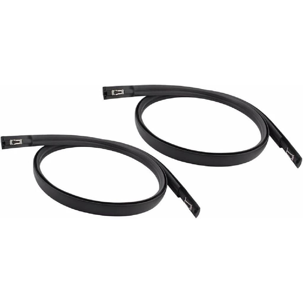 Roof Molding Drip Weatherstrip Compatible with Honda Civic Sedan 2012 2013 2014 2015 4-Door, Pair Car Roof Drip Side Finish Moulding, Replaces