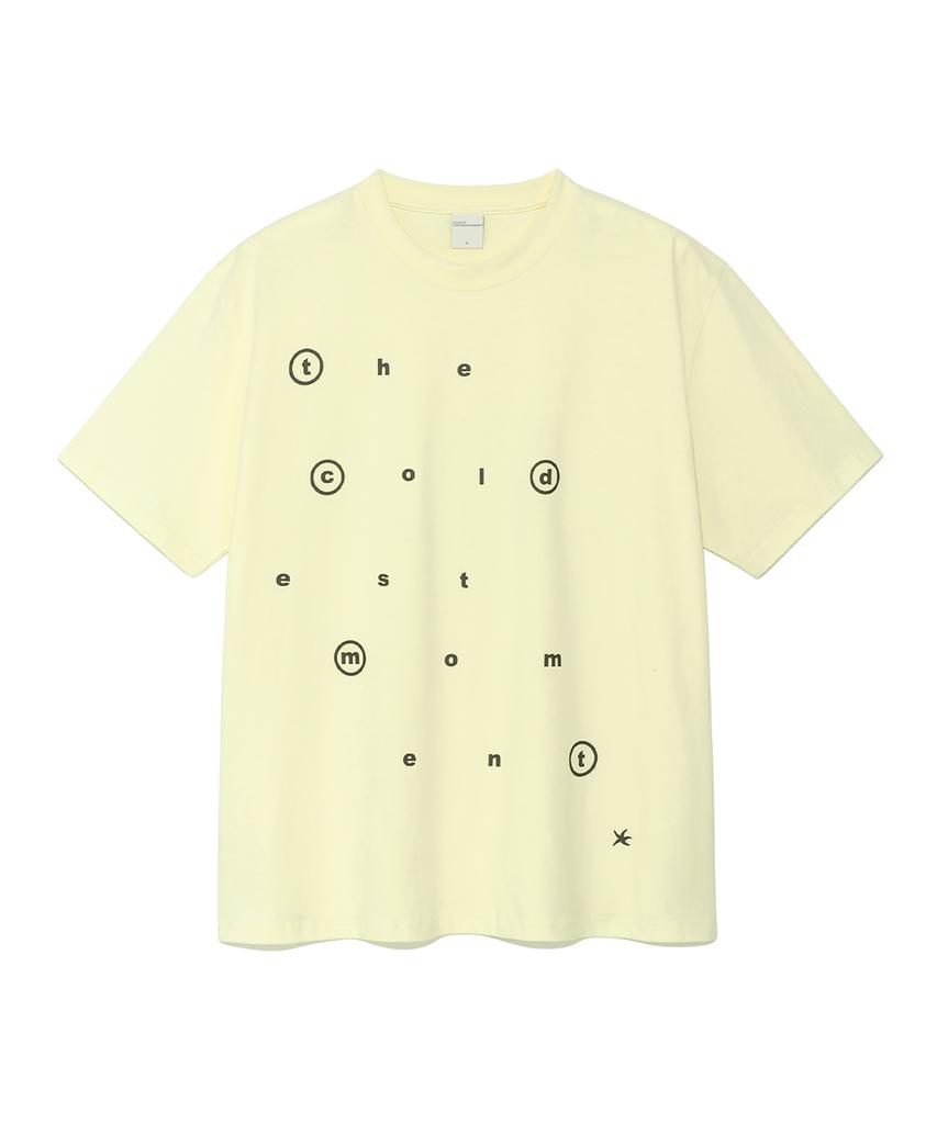THE COLDEST MOMENT Tcm Alphabet T (Lemon)
