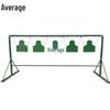 Five-Position Steel Plate Shooting Target Set