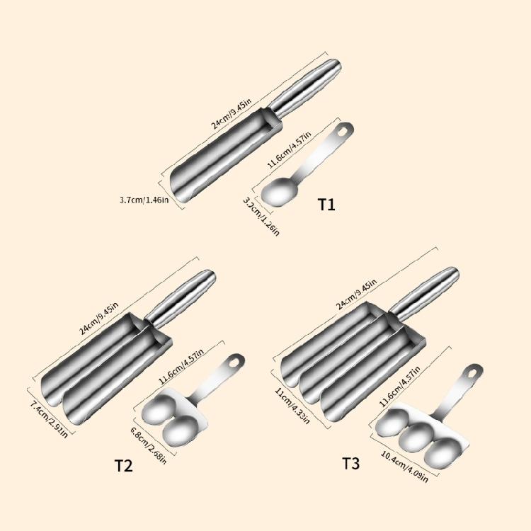 Pack of 2 Kitchen Meatball Maker Meatball Former Cooking Tool Non-Stick