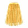 Spring Summer Single-layer Skirts Tutu Skirts Puff Skirts Star and Moon Sequin Multi-panel Tulle  Fluffy Layered Tulle Tutu Skirt