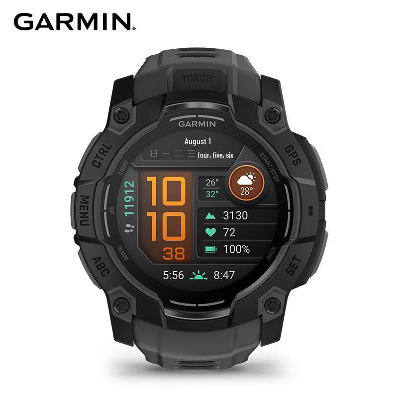 

Уличные GPS-часы Garmin Instinct 3 AMOLED (Китайская версия)