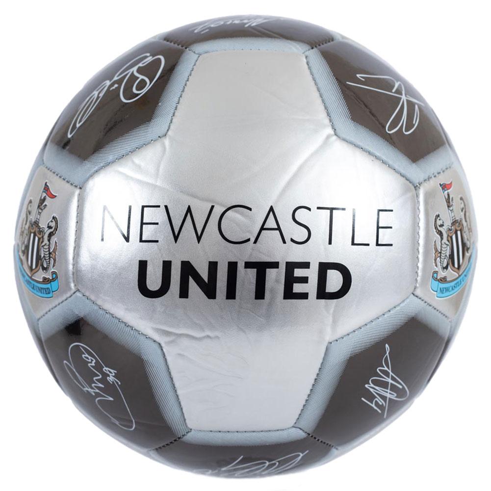 Newcastle United FC Signature Metallic Football