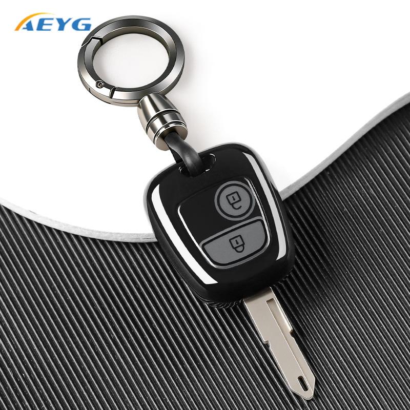 Tpu Auto Shell Fob Holder Accessories For Peugeot 107 207 307 407 206 306 406 For Citroen C1 C4 C2 C3 Berlingo Xasara Picasso