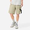 Li-Ning Loose Solid Color Cargo Shorts Men Bottoms Khaki AKSSA37-3
