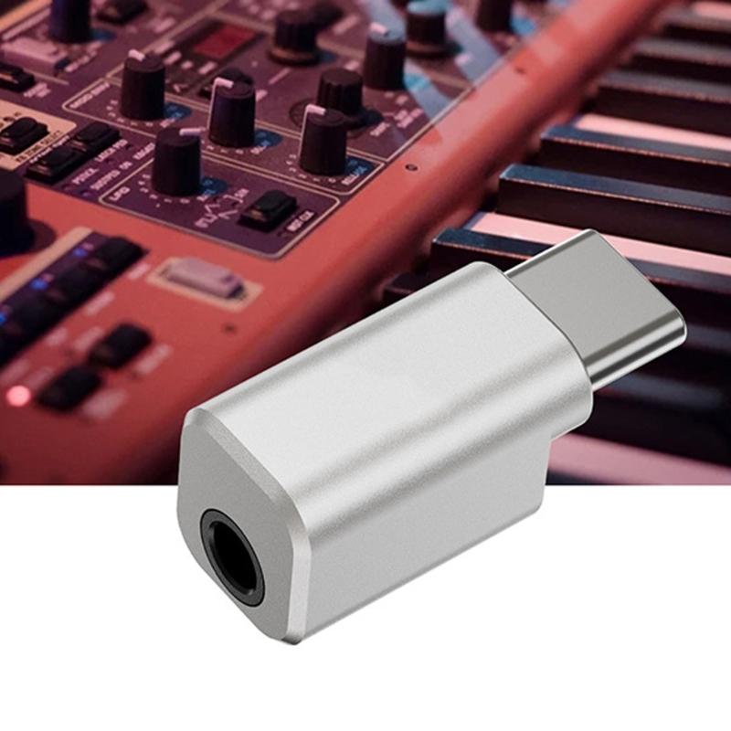 Pocket Size USB C Headphone Adapter Earphone Amplifier 32bit/384kHz for Phones and Mobile Devices