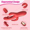 3 In 1 Tapping Flapping Vibrator For Women Clitoris Clit Sucker Stimulator Sex Toys Female Rabbit Sucking Vibrators Adult Goods