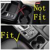 LHD RHD Car Gear Shift Shifter Box Panel Cover Trim Stainless Steel / ABS Accessories Interior For Mazda CX-5 CX5 2017 - 2024
