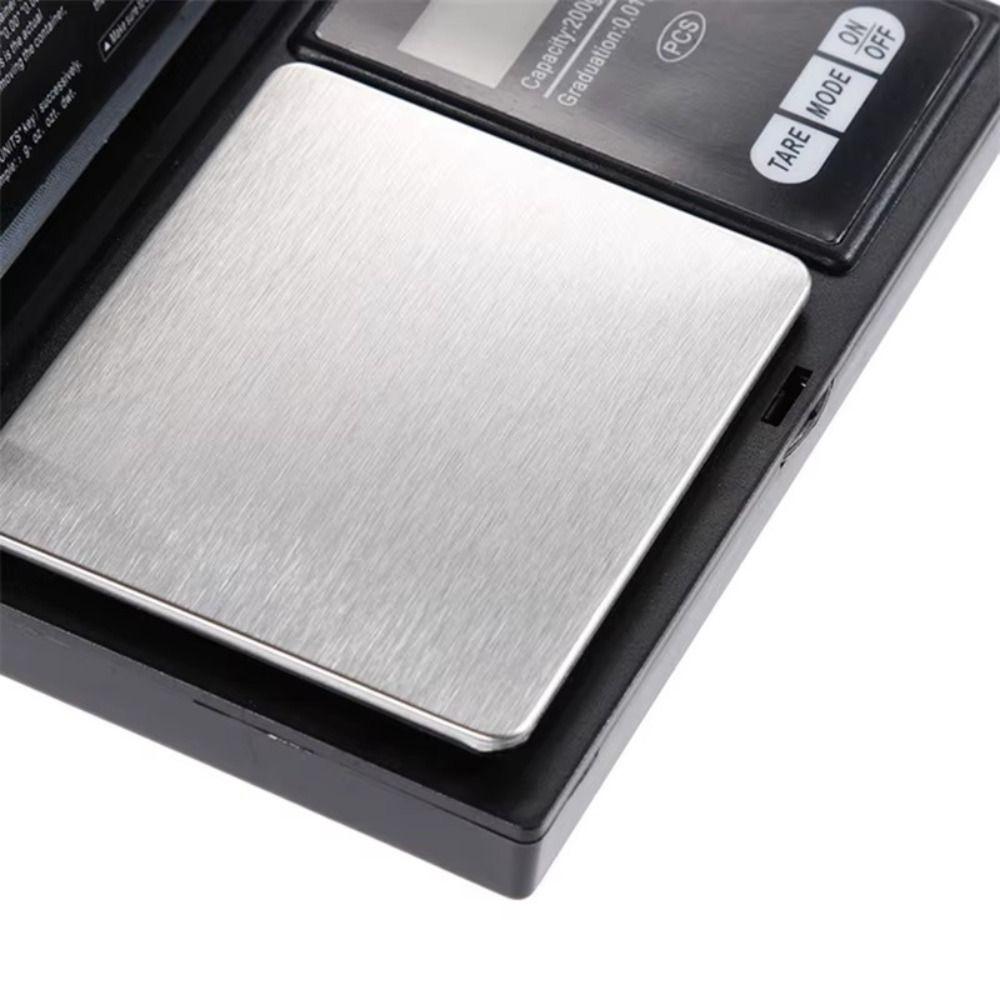 0.01g Electronic Scales Stainless Steel Kitchen Scales Portable Coffee Scales