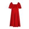 MIXMAX Casual Versatile Temperament Short-Sleeved Dress