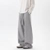 Mens Retro Loose Fit Track Pants Heavyweight Cut - Casual Daily Wear