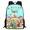Digitale Bausteine Numberblocks Schultasche Hochauflösend Multifunktional Oxford Leichter Rucksack