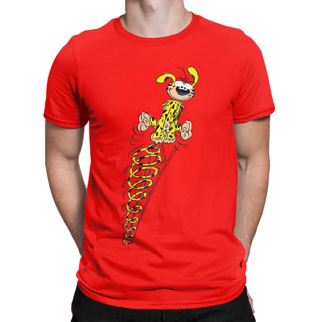 Funny Unisex Spirou Funny 100 Cotton Tshirt Marsupilami Tees Tops For Unisex