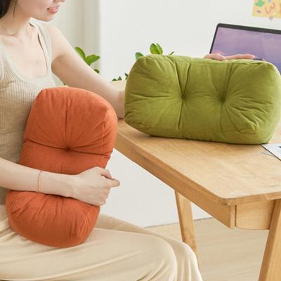 Bederní opěrný polštář Ergonomický polštář na podporu zad Plněný polštář na ochranu pasu pro úlevu od bolesti dolní části zad Použití pro kancelářskou židli, autosedačku, pohovku, postel