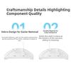 1/2pcs Mop Holders For Roidmi Robot Vacuum Cleaner Replacement Mop Holder Household Floor Cleaning Tools Accessories