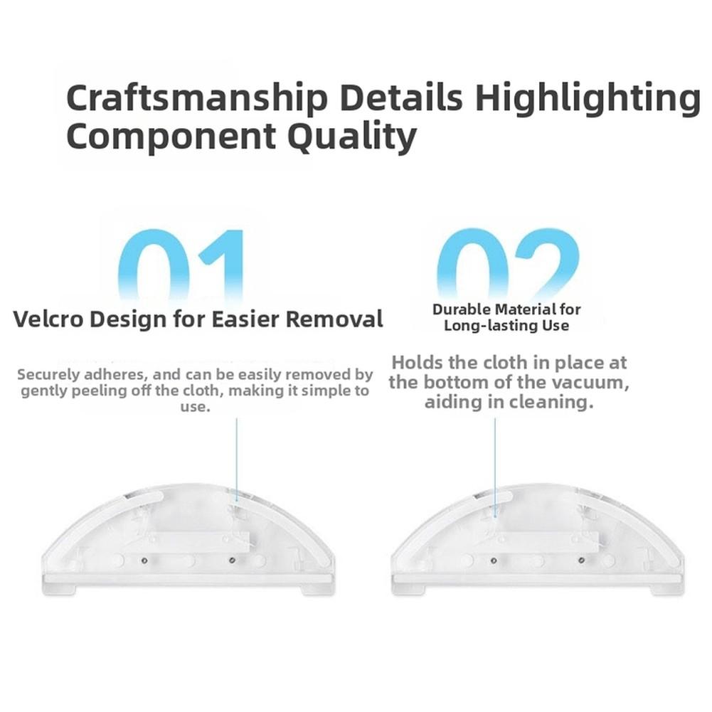1/2pcs Mop Holders For Roidmi Robot Vacuum Cleaner Replacement Mop Holder Household Floor Cleaning Tools Accessories