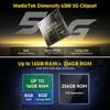 Ulefone Tableta Resistente Armor Pad 4 Ultra 5G IP68/IP69K Luz LED Batería de 11800mAh Hasta 16GB+256GB 50MP