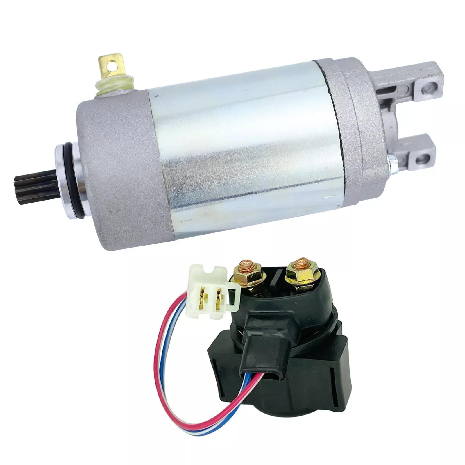Starter Motor Solenoid Kit For Yamaha Breeze 125 3FA-81890-00-00 4KD-81940-00-00 3SX-81940-00-00 ATV 2 PCS SET