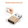 USB To Type C Adapter OTG Type C Male To USB Female Converter for Macbook Computer Desktop Laptop