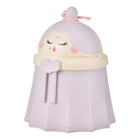 

Garbage Can Princess Shape Office Bathroom Car Hotel Deskside Small Trash Can Compact Desktop Waste Bin рожевий