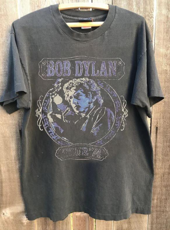 Bob Dylan Tour 1974 Shirt Bob Dylan Basic Charcoal Unisex T shirt WA4643 Unisex T-Shirt S
