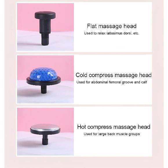 Mini Muscle Massage Gun Body Massager Deep Handheld Percussion Massager For Body Back Neck Leg Cold And Hot Compress Fascia Gun