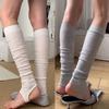 Lightweight Mid-calf Calf Socks Solid Color JK Stockings New Leg Warmer Socks  Women