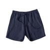 Men Linen Casual Shorts, Elastic Drawstring Waist Big Patch Pocket Loose Fit Lightweight Summer Beach Walking Shorts With Side Pockets Multiple Colors
