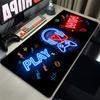 Gaming Muismatten Laptop Gamepad Patroon Muismat Kantoor PC Gamer Uitgebreide Bureau Matten Antislip Rubberen Muismat Zacht Toetsenbord Pad