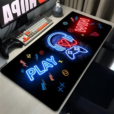 Gaming Mousepads Laptop Gamepad Pattern Mouse Mat Office PC Gamer Extended Desk Mats NonSlip Rubber Mouse Pad Soft Keyboard Pad