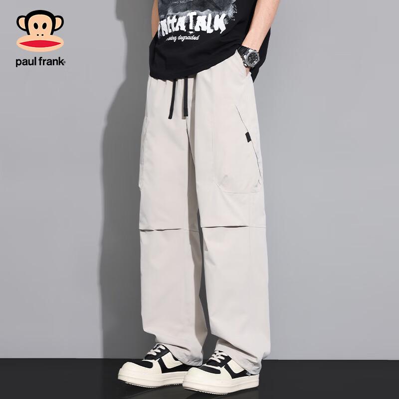 Paul Frank Men's Summer Loose Straight-Leg Cargo Pants