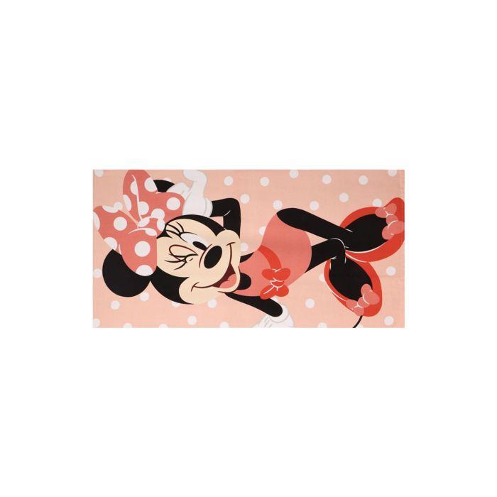 Serviette - DISNEY - Minnie - Polyester - Séchage rapide - Douce et légère