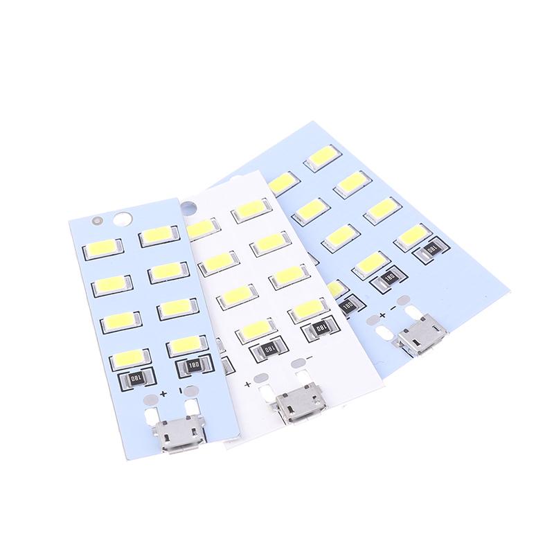 Mirco USB Schnittstelle 5730 SMD 5V 430Ma~470Ma LED Beleuchtungspanel USB Mobiles Licht Notlicht Nachtlicht DIY Schreibtischlampe