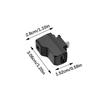 Professional Microphone Sound Adapter for X4 External Microphone Type C 3.5mm Port Mic Charging Recording Adapter