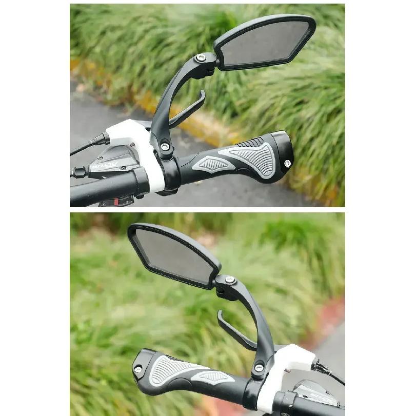 Bicycle Rearview Mirror Wide Range Adjustable Angle Reflector Scooter Bicycle Rearview Mirror Bicycle Handlebar Mirror