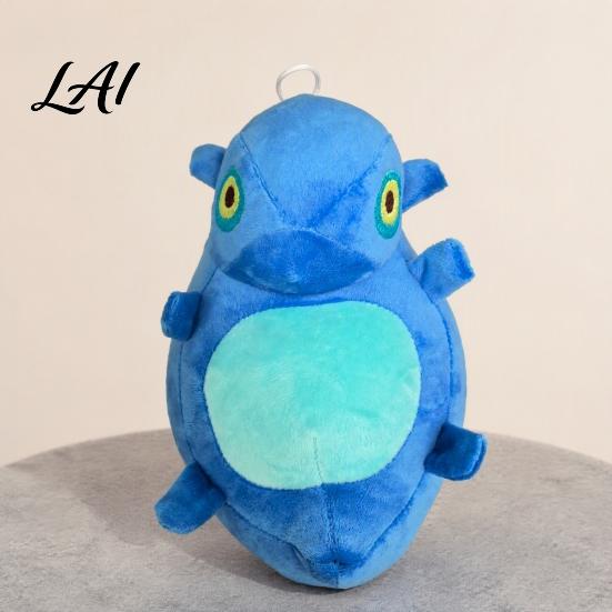 Portable Stress Relief Toys Mini Plush Squeeze Toy Cute Soft Stuffed Figure Skin Friendly Figures Desk Decor Collectible Trinkets for Kids,