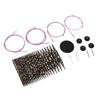 13 Pairs Circular Needles Detachable Aluminum Printing Knitting Needle Set PU Storage Bag for