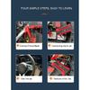 Intelligent 30000mAh Car Jump Starter - Features Advanced Safety Protection to Safely Jump Start Your 12V Vehicle Without Help