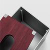 Mirror Stainless Steel Rectangular Tissue Box, Living Room Tissue Storage Box, Kitchen Dining Table Decoration, Napkin Holder