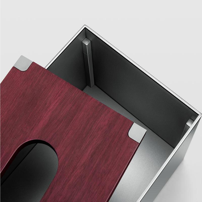 Mirror Stainless Steel Rectangular Tissue Box, Living Room Tissue Storage Box, Kitchen Dining Table Decoration, Napkin Holder